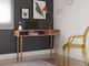 Windsor 47" Console Accent Table, Ceramic Pink and Nature