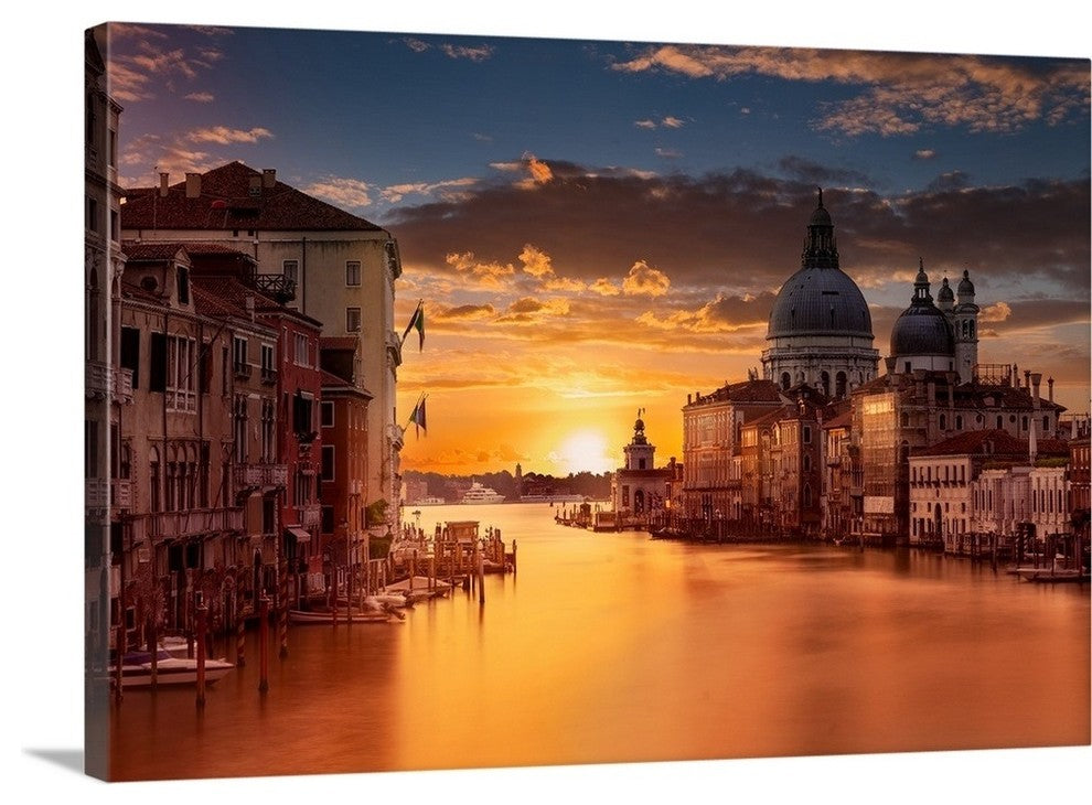 "Venice" Wrapped Canvas Art Print, 48"x32"x1.5"