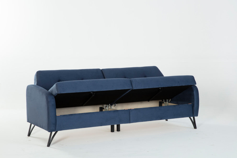 Juniper 3 Seat Sleeper, Vika Navy Blue