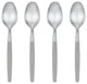 Maxime Set of 4 Espresso Spoon, Mourning Dove