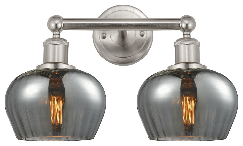 Innovations 616-2W-SN-G93 2 Light 15.5" Bath Vanity Light, Brushed Satin Nickel
