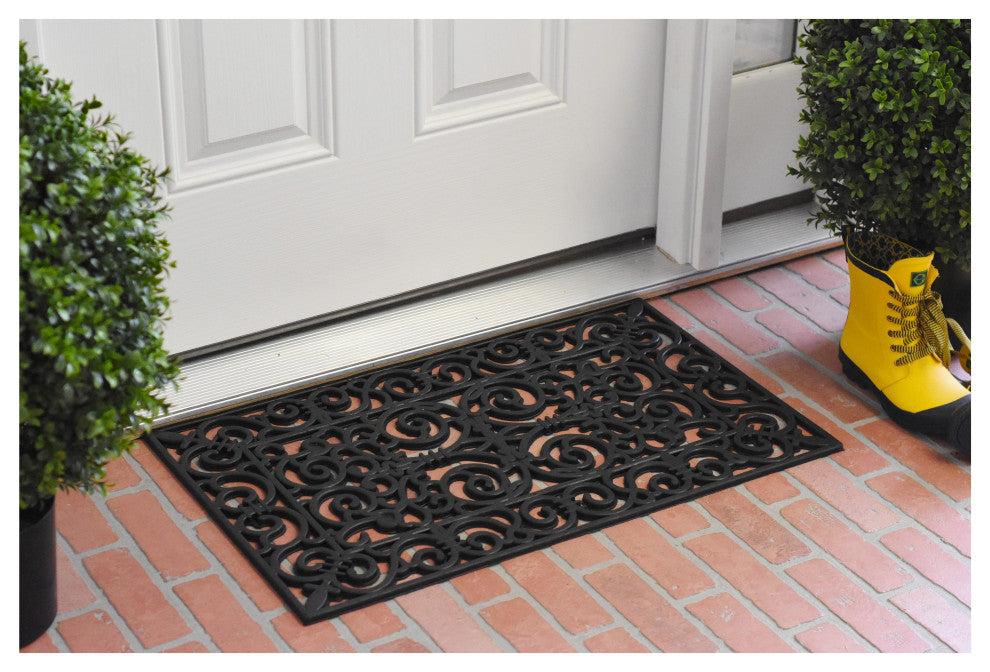 Calloway Mills 103632436 Gauntlet Rubber Doormat, 24"x36"