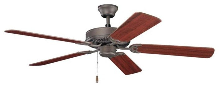 Kichler 404 Basics 5-Blade 52" Indoor Ceiling Fan, Satin Natural White