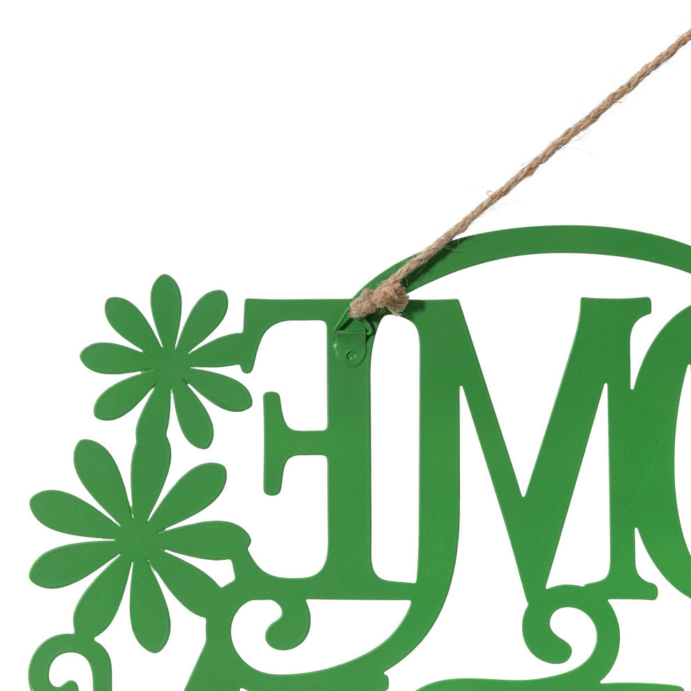 24"L "Welcome to My Garden"  Wall Decor