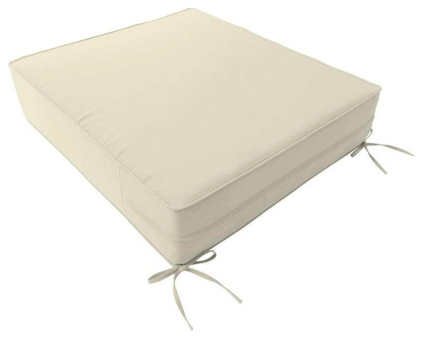 |COVER ONLY| Outdoor Pipe Trim Medium Deep Seat Backrest Pillow Slipcover AD005