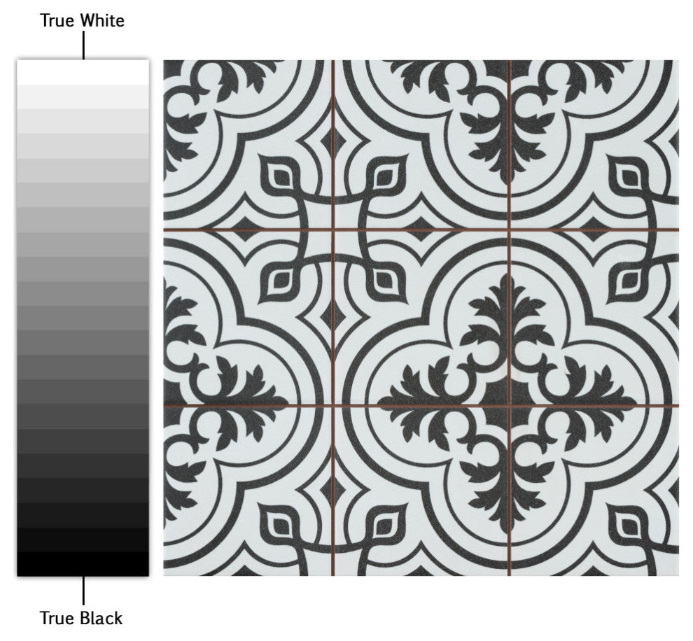 Harmonia Vintage White Ceramic Floor and Wall Tile