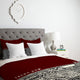 Deny Designs Bird Ave Texas A And M Maroon Duvet Cover - Lightweight