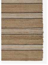Erin Gates Chestnut CHS-1 Stripe /Brown -3'6" X 5'6