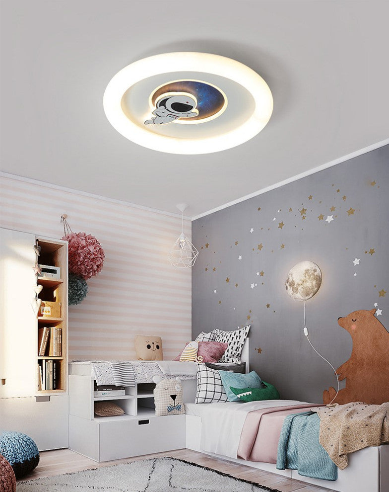 Renens | Cosmic LED Ceiling Light for kids room, Astronaut