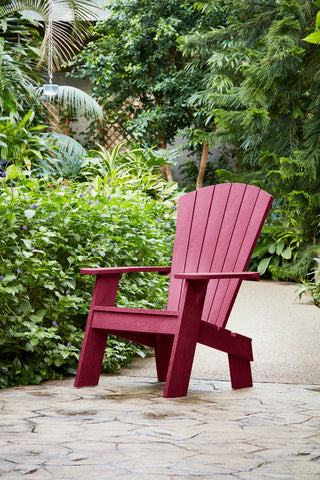 Captiva Casual Adirondack Chair, Red Rock