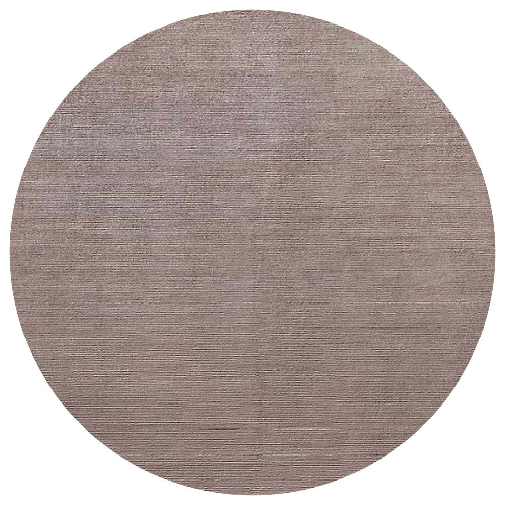 Ahgly Company Indoor Round Mid-Century Modern Area Rugs, 5' Round