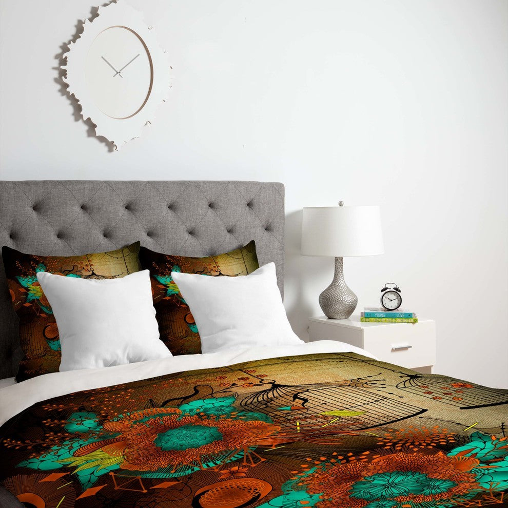 Deny Designs Iveta Abolina Rusty Lace Duvet Cover - Lightweight