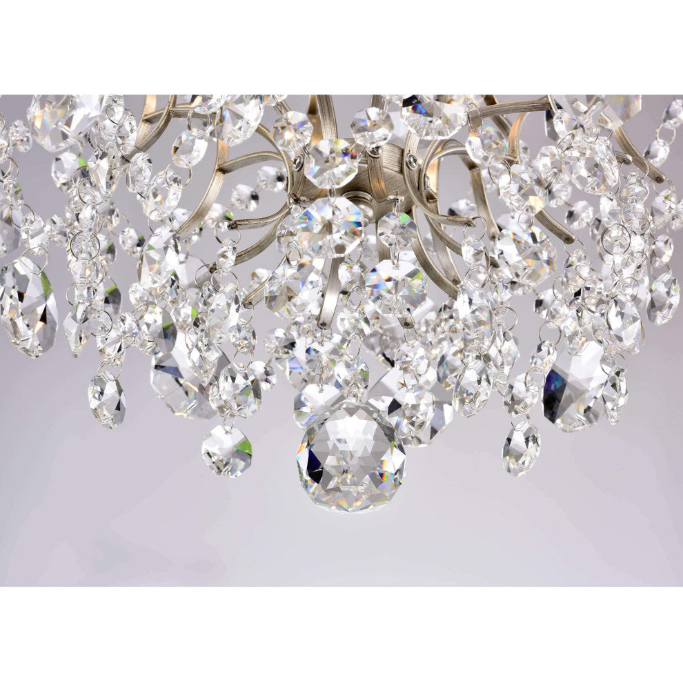 Belle 3-light Crystal Chandelier