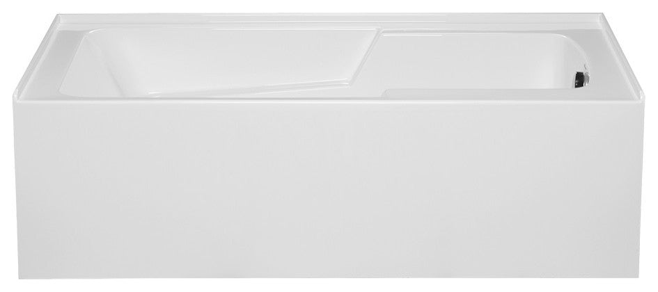 Malibu Bondi ADA Rectangle Bathtub Biscuit, 60"x32"x18" RH, Combination Whirlpoo