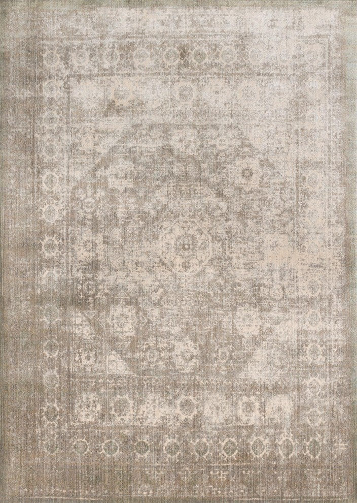 Loloi Anastasia Rug, Grey/Sage, 13'x18'