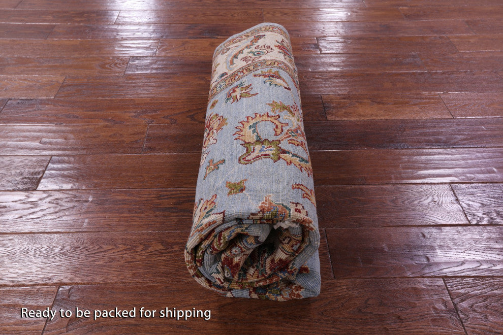 5' 0" X 6' 8" Persian Tabriz Hand Knotted Wool Rug Q10015