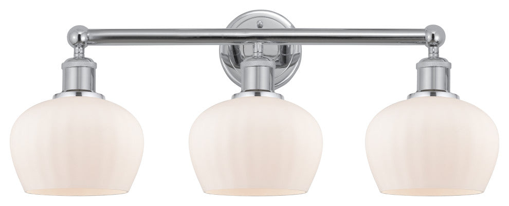 Innovations 616-3W-PC-G91 Fenton 3 Light 24.5" Bath Vanity Light Polished Chrome