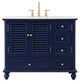 Otis 42" Single Bathroom Vanity, Blue