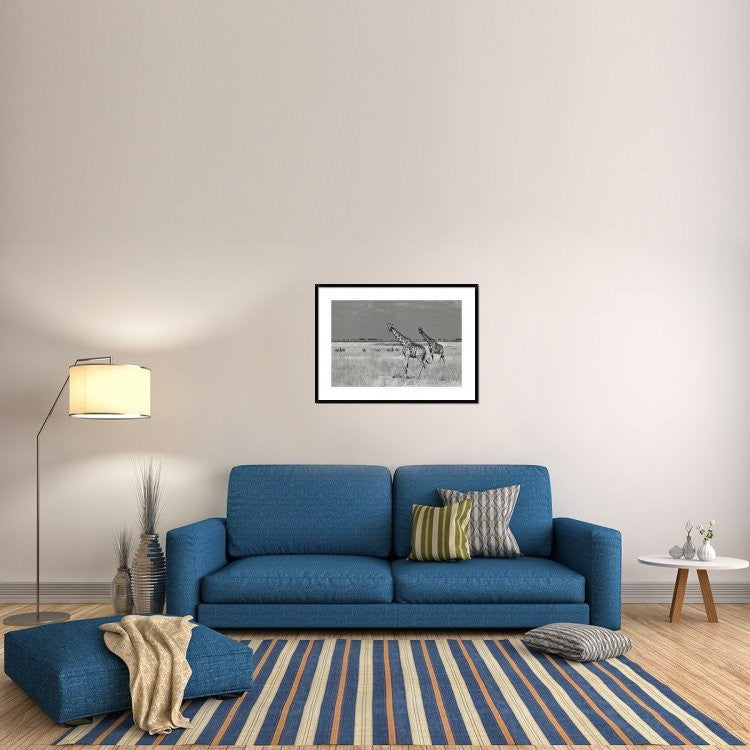 "Tourists Spend" Framed Digital Print by Mathilde Guillemot, 38"x28"