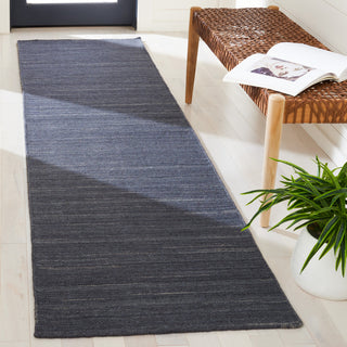 Safavieh Kilim Collection KLM125H Rug, Dark Grey, 2'3" X 9'