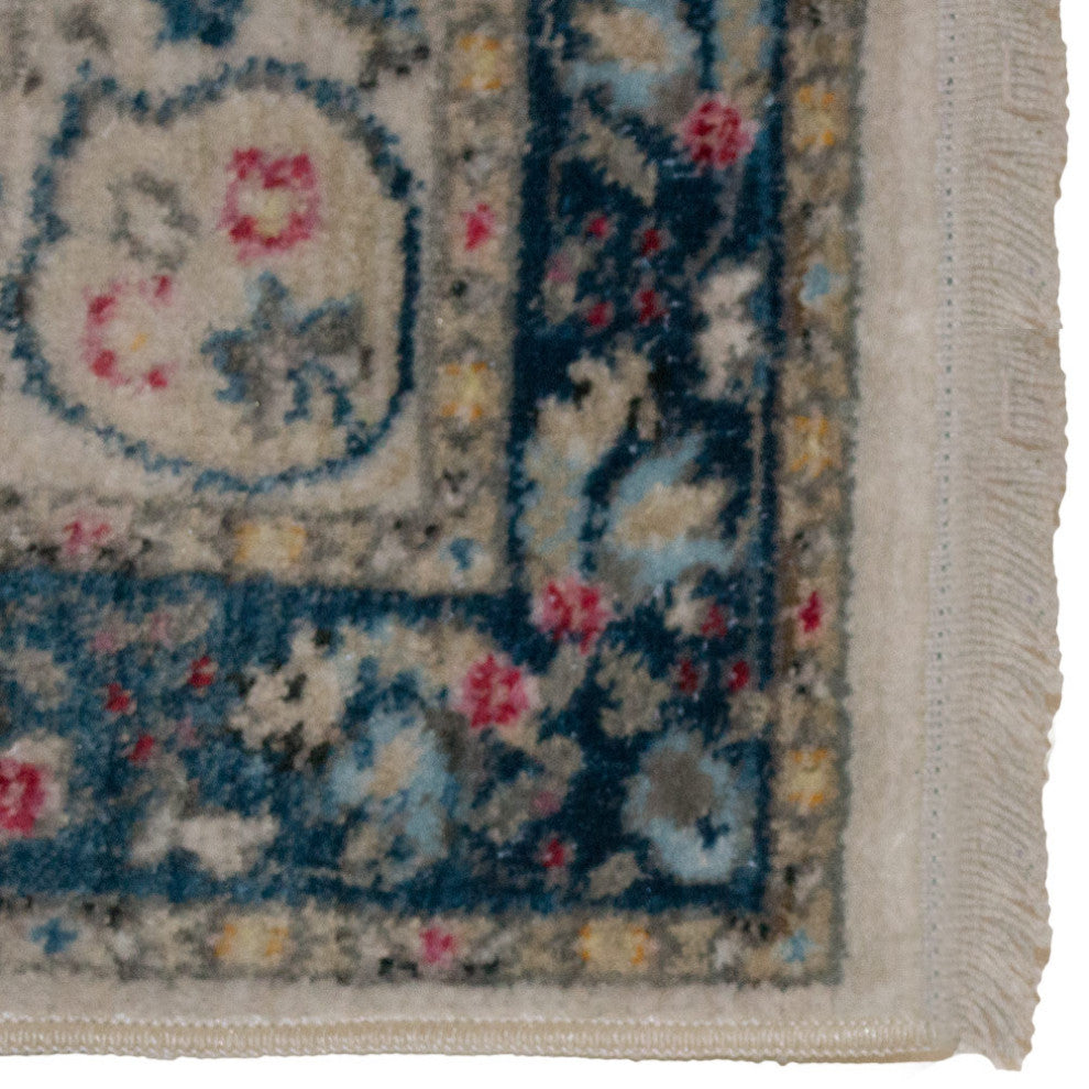 Machine Made Polyester Durable Indoor Outdoor Washable Oriental Pattern Footmat