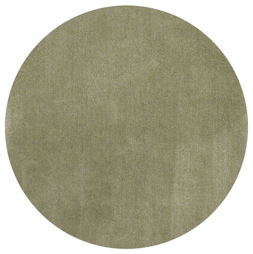 KAS Bliss 1568 Sage Shag Area Rug, 8' x 11'