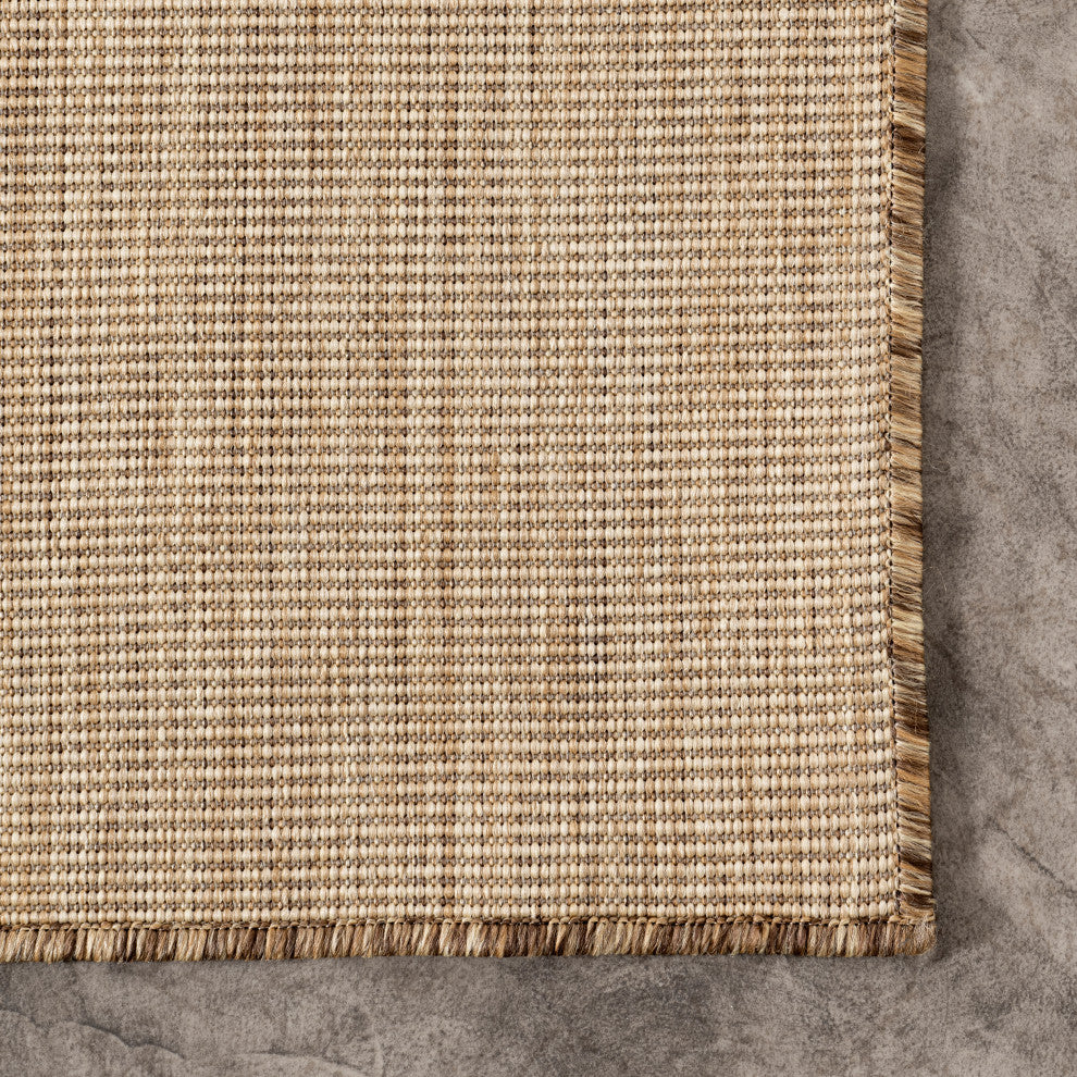 Nuloom Nakia Transitional Indoor/Outdoor Area Rug, Brown 8'x10'