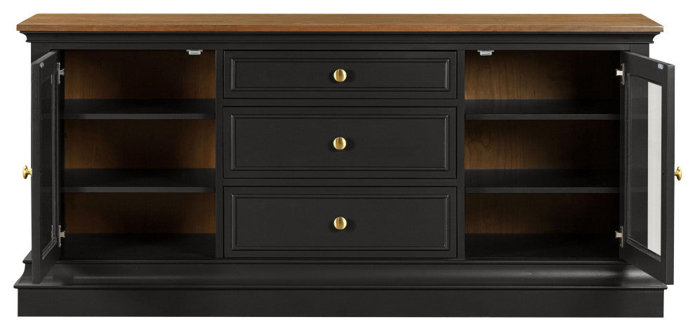 Hudson Charcoal Entertainment Console
