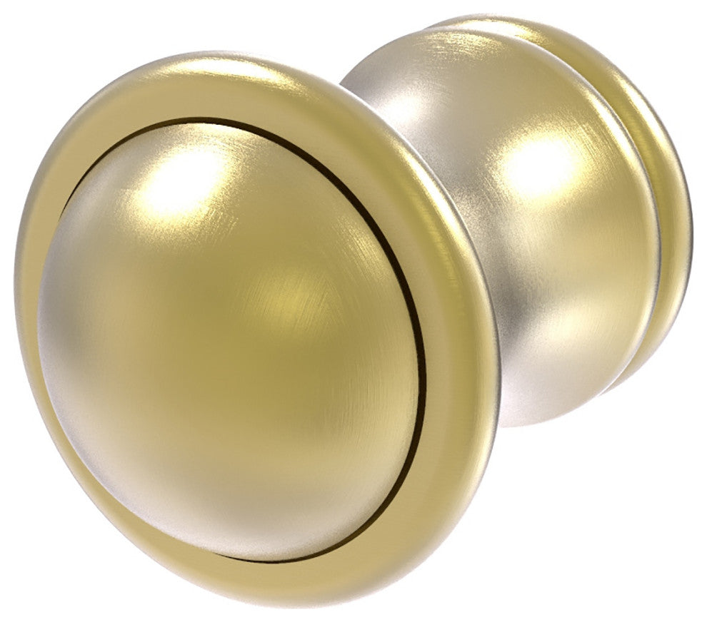 Carolina Cabinet Knob, Satin Brass