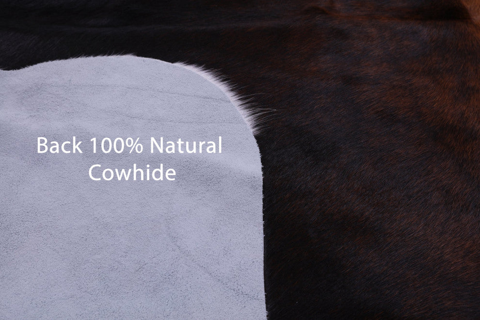 Organic Natural Hair-On Cowhide Area Rug 7' 3" X 6' 2" C1572