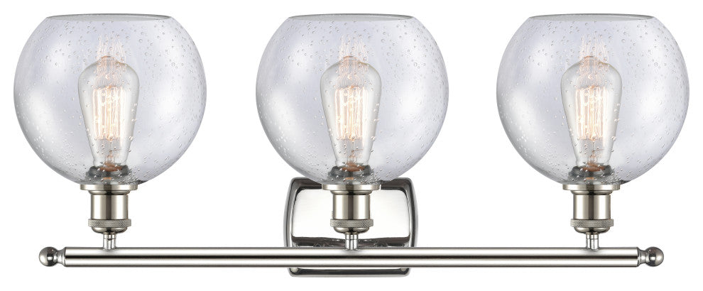 Innovations Lighting 516-3W-PN-G124-8-LED 3 Light 26" Bath Vanity Light
