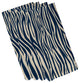 Wood Stripe, Print Napkin, Set of 4, Navy Blue