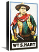 "Wm S Hart" Stretched Canvas Giclee by Hollywood Photo Archive, 10x16"