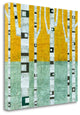 "Early Winter Birches" By Michelle Calkins, Giclee Print on Gallery Wrap Canvas