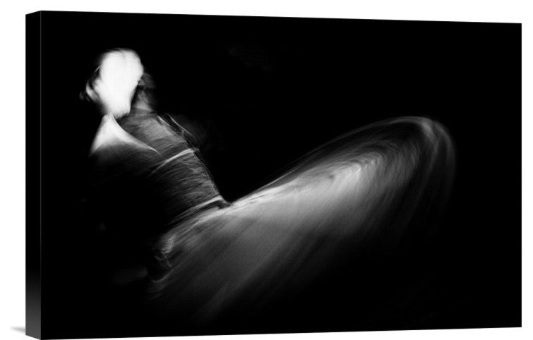 "Twister Ii" Stretched Canvas Giclee by Ahmed Abdulazim, 18x12"