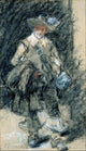 Francisco Domingo Marques boceto de Caballero Wall Decal