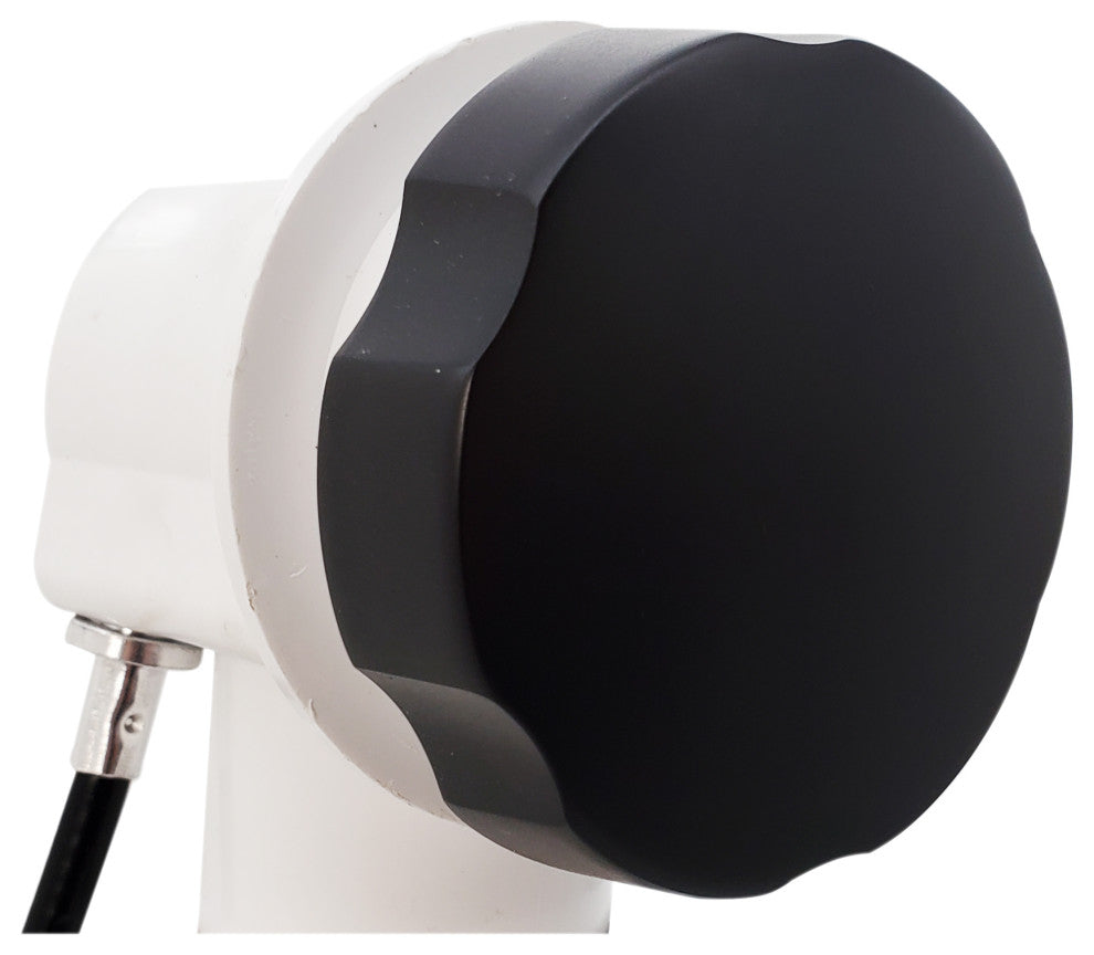 Standard Trim For Cable Drive Bath Waste In Powder Coated Flat Black