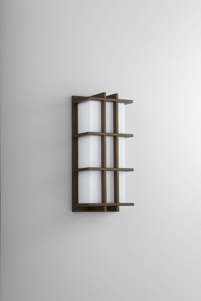 Telshor Outdoor Wall Light in Oiled Bronze