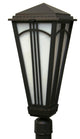 Parisian Elegance Post Mount, Aged Silver