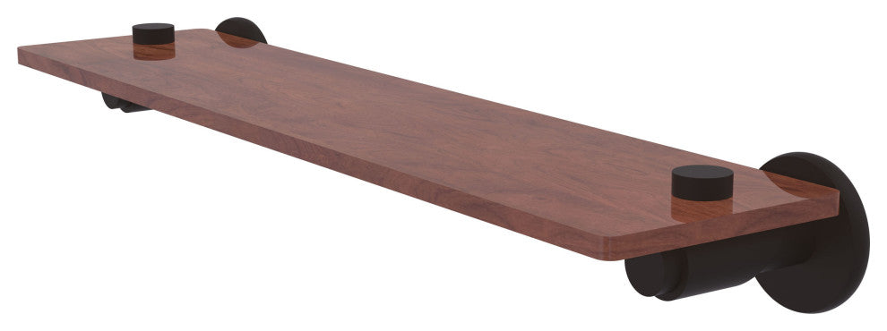 Tribecca 22" Solid Wood Shelf, Oil Rubbed Bronze