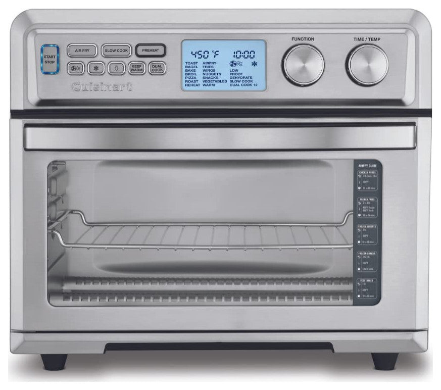 Air Fryer Toaster Oven, Digital Display, Digital 1800 Watt, Adjustable, Large Digital Airfryer