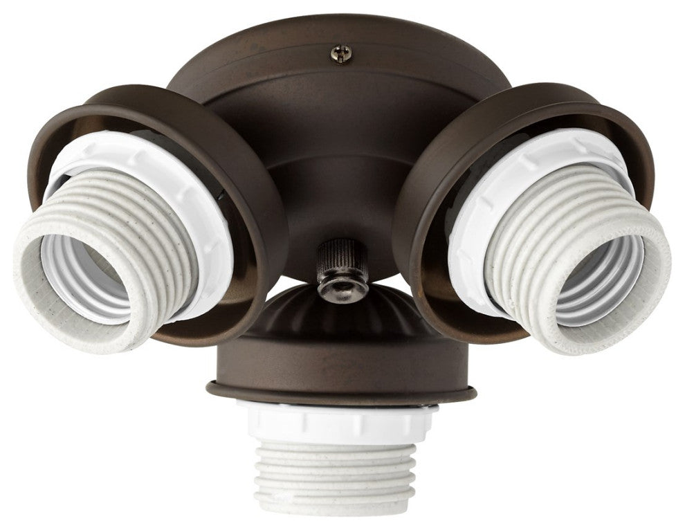 Quorum 3-Light LED Light Kit Oiled Bronze