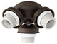Quorum 3-Light LED Light Kit Oiled Bronze