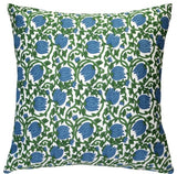 May Garden Floral Throw Pillow, 19x19