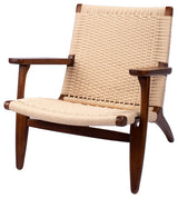 PaperCord Easy Chair, Walnut
