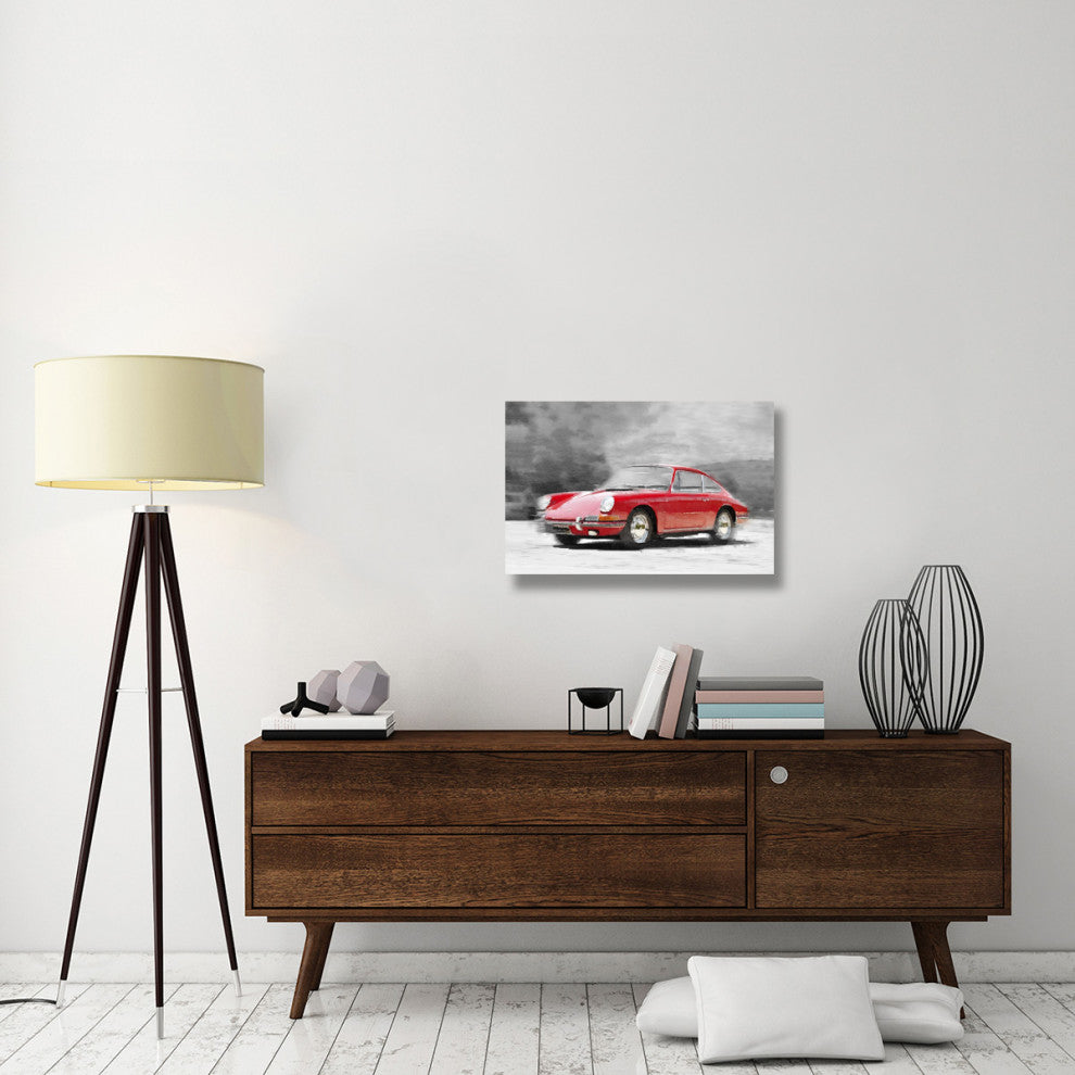 "1964 Porsche 911 Watercolor" Fine Art Print