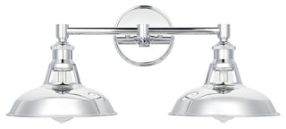 Olivera 2-Light Wall Sconce, Chrome