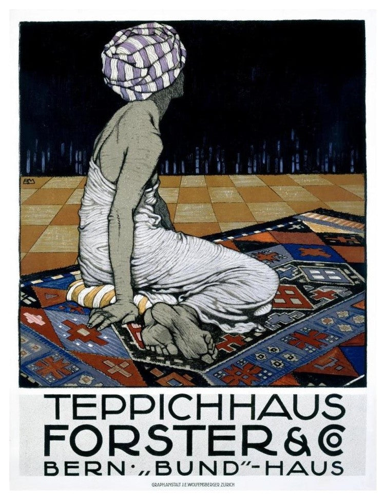 "Teppichhaus Forster & Co" Digital Paper Print by Burkhard Mangold, 25"x32"
