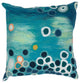 Visions IV Sunken Treasure Indoor/Outdoor Pillow Aqua 20"x20"