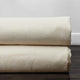French Ivory Yarn Dyed Designer Faux Raw Textured Silk Fabric Sample, 4Wx4L